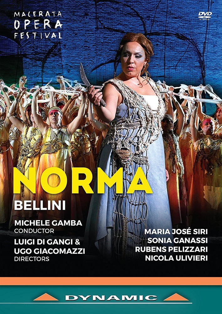Norma: Macerata Opera (Gamba) (DVD) Various Rubens Pelizzari Nicola Ulivieri