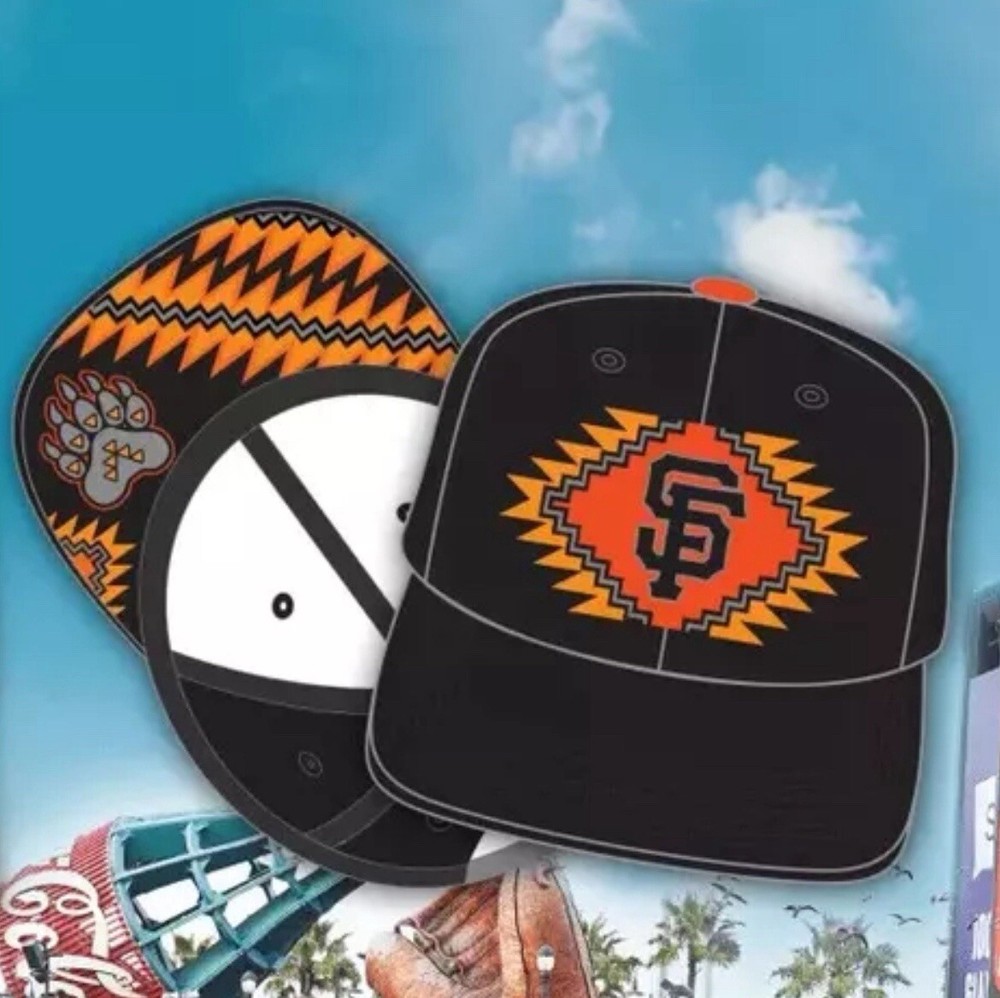 San Francisco Giants 2024 Native American Special Event Hat day SGA 6/14