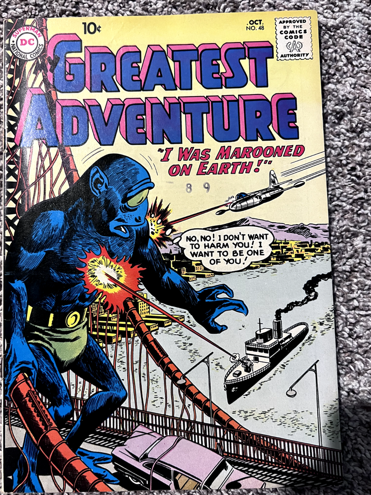 My Greatest Adventure #48 F I Was Marooned On Earth