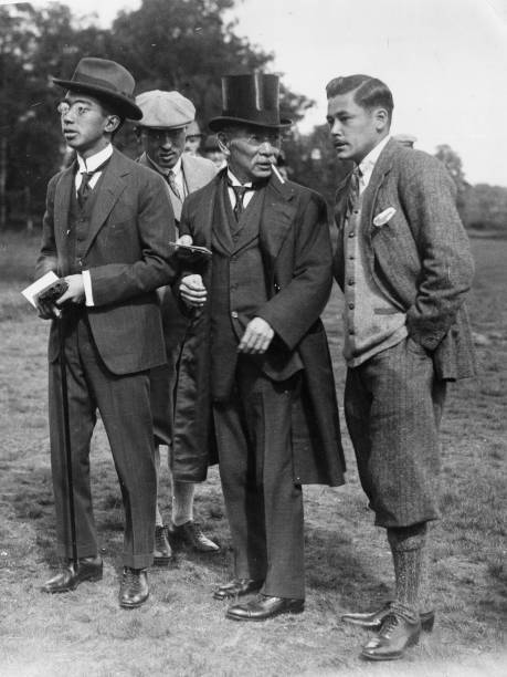 Hirohito Emperor Of Japan During His Visit To The West 1921 Old Photo