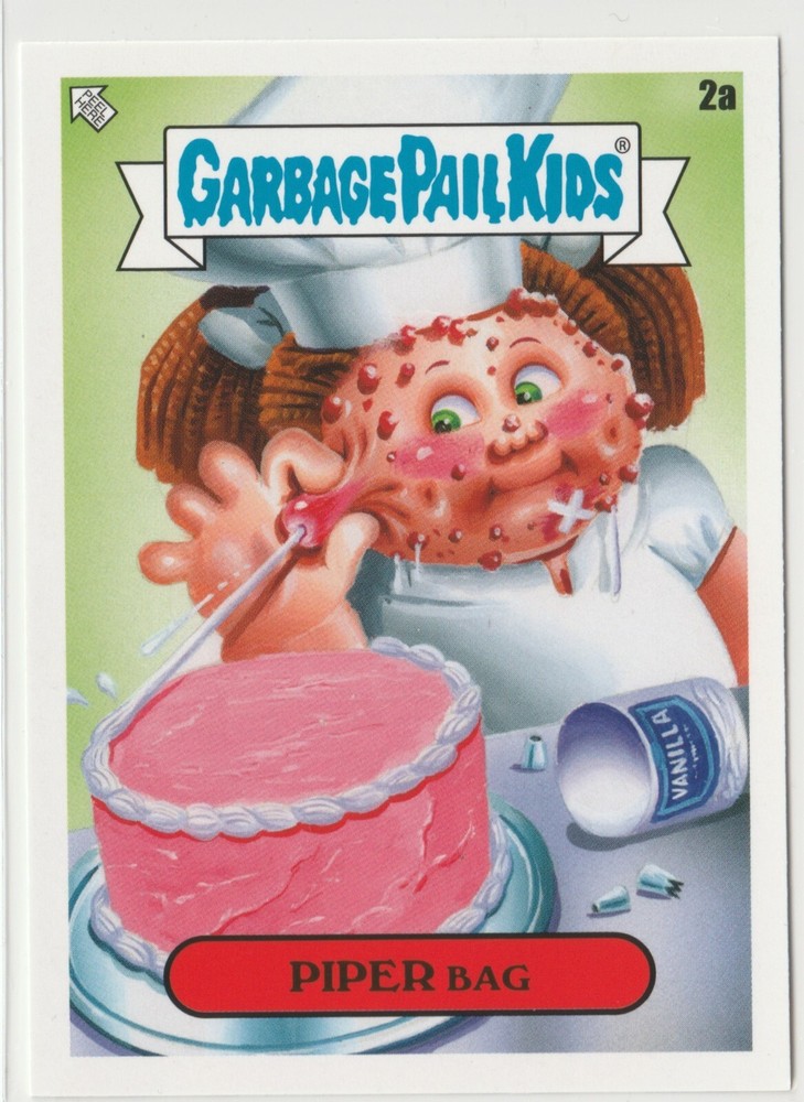 Rare GPK Piper Bag #2a Food Fight 2021 Garbage Pail Kids