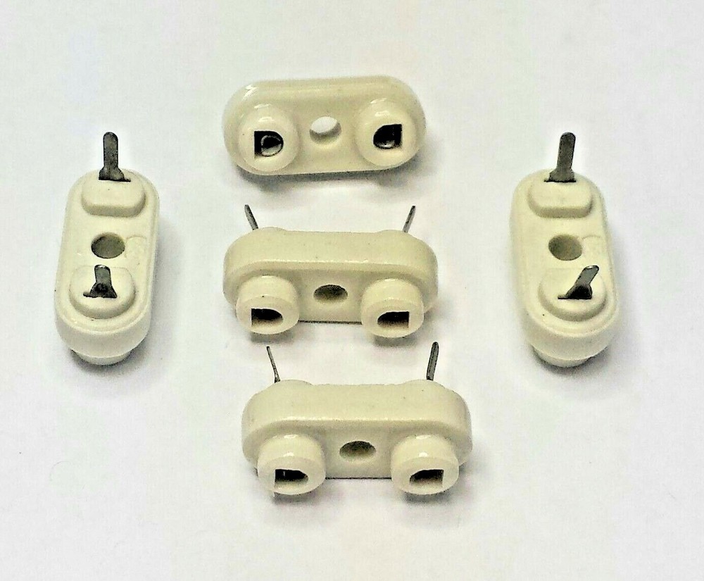 CEA-5CCS-6 (5/Pack) HC-6/U Ceramic Crystal Sockets Experimenter, CB, & Ham Radio