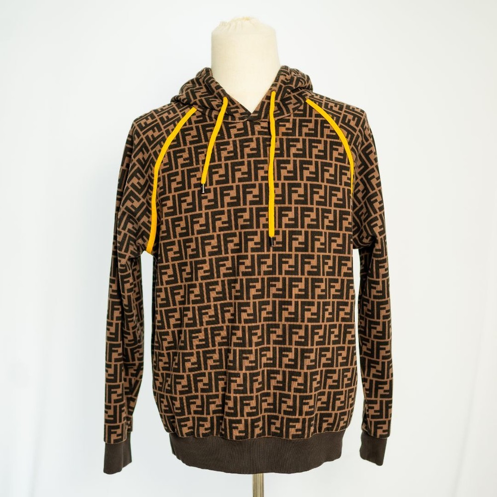 Fendi Men's Premium Cotton Hoodie - Comfort & Style  