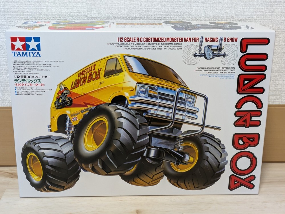 Tamiya 1/12 RC Lunch Box 2005 Electric Car Kit No.347 Japan New