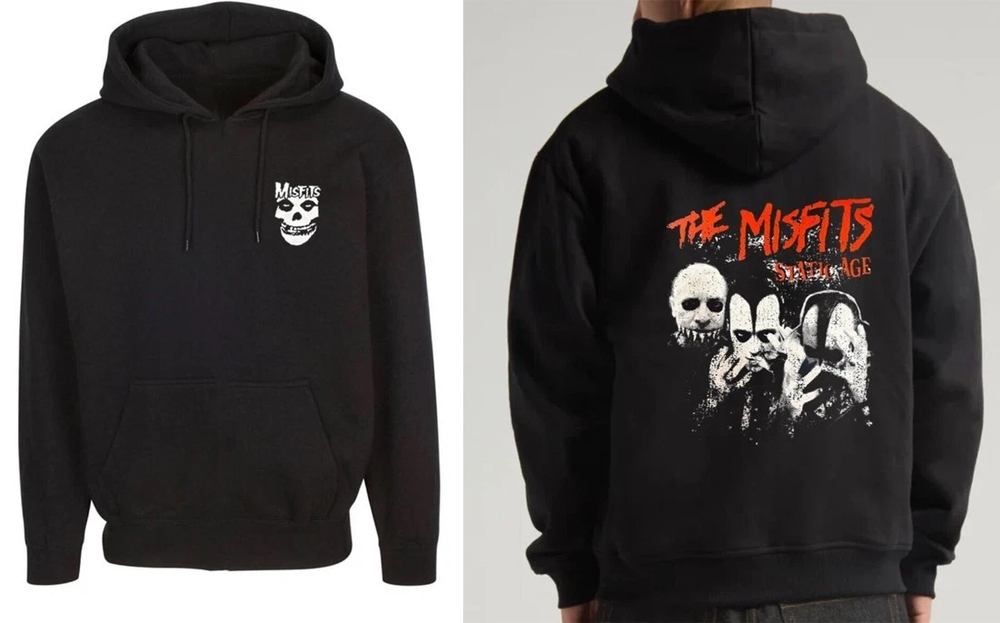 New Hoodie For Fan Misfits American Punk Rock Band-Double Side Hoodie For Fan
