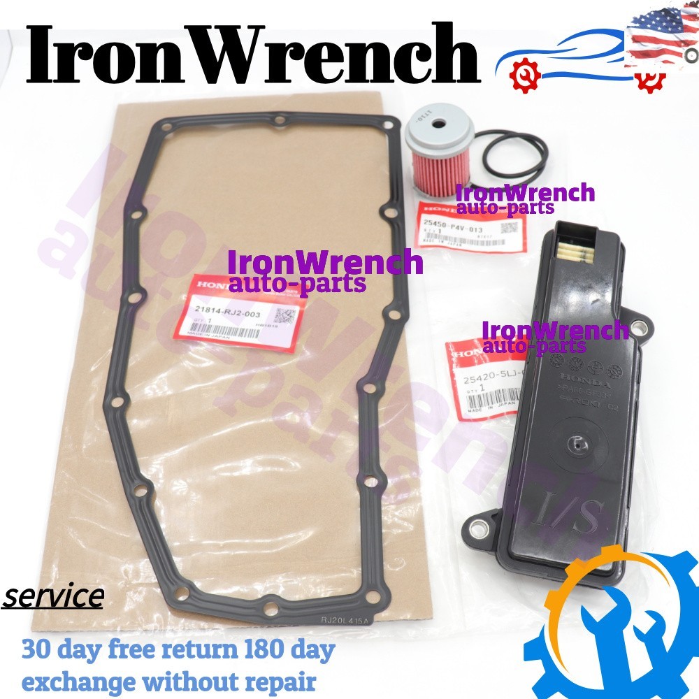 OEM Transmission Oil Pan Gasket Filter Kit For Honda Accord CR-V Civic 2015-2021