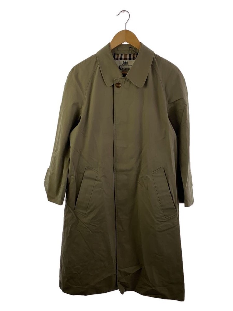Aquascutum Made In England/ Steel Collar Coat/-/Cotton/Beg// 3398