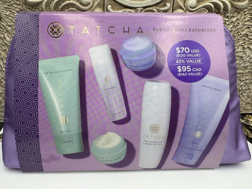 Tatcha Mini Favorites Set - Brand New - Sephora - Travel-size Tatcha Bestsellers