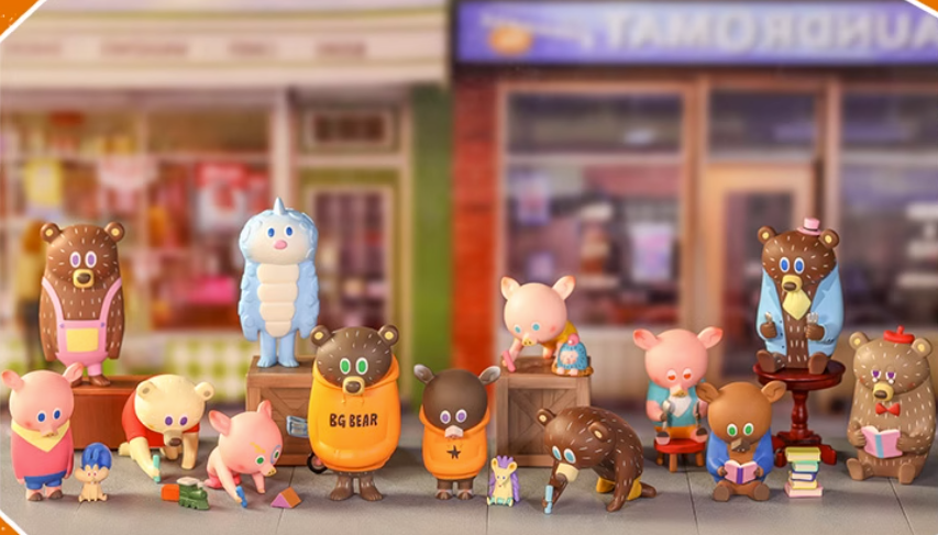 POP MART HOW2WORK Green Cow Garden Special Series Blind Box Confirmed Figure HOT