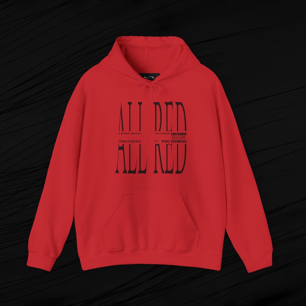 Playboi Carti All Red Opium Hoodie, Rapper And Concert Merch