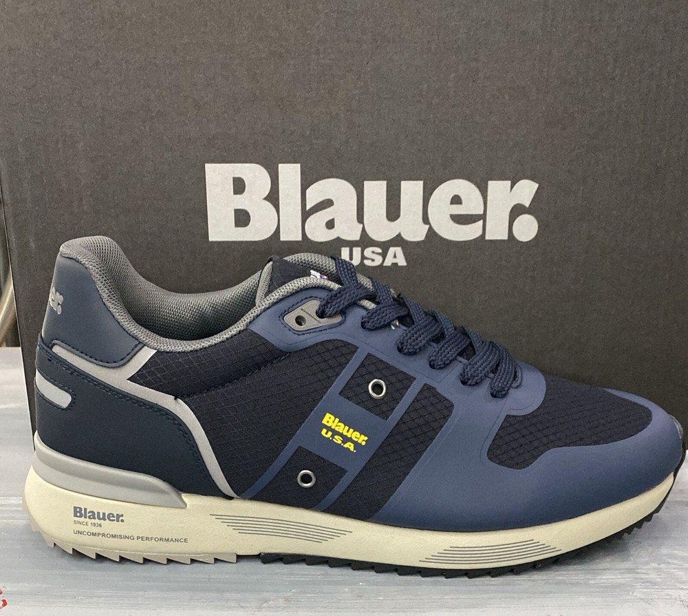 BLAUER Men's Blue Shoe Size EU 45 BLR7