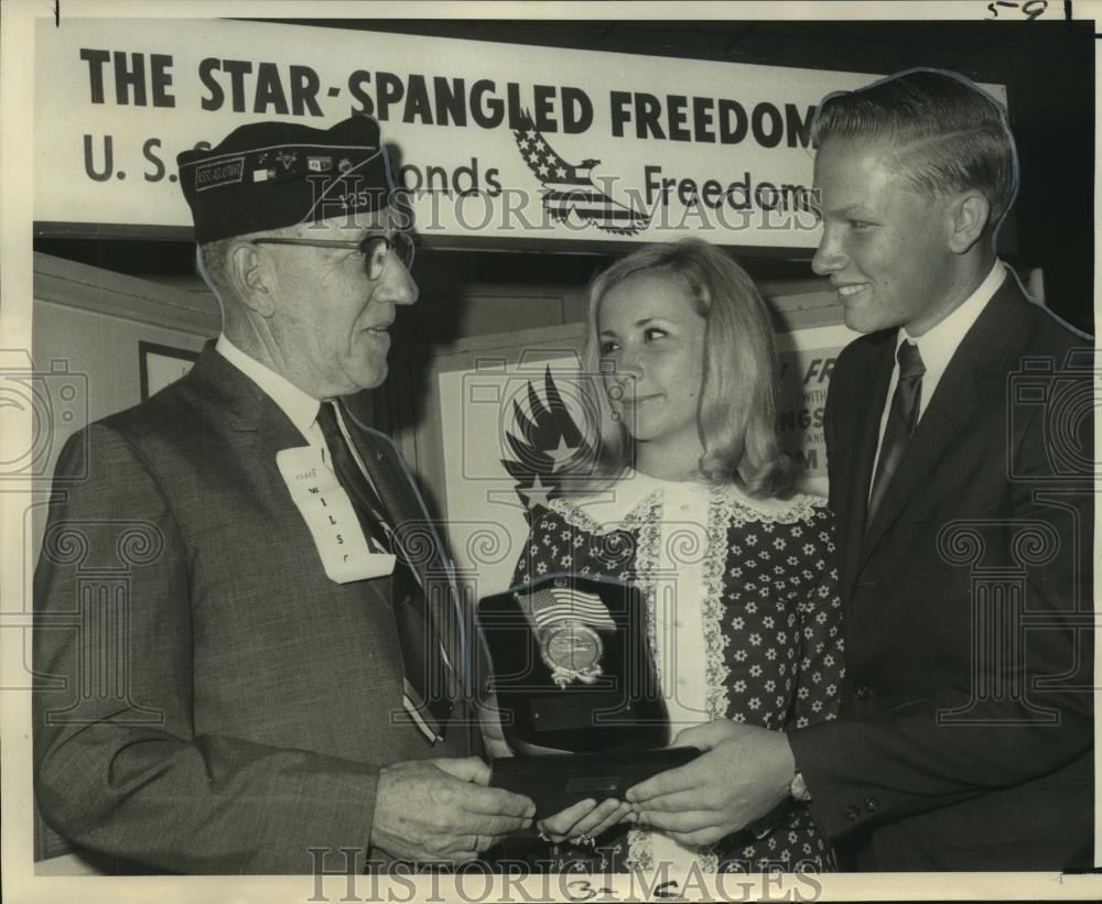 1968 Press Photo Recipients of the American Legion Americanism Awards