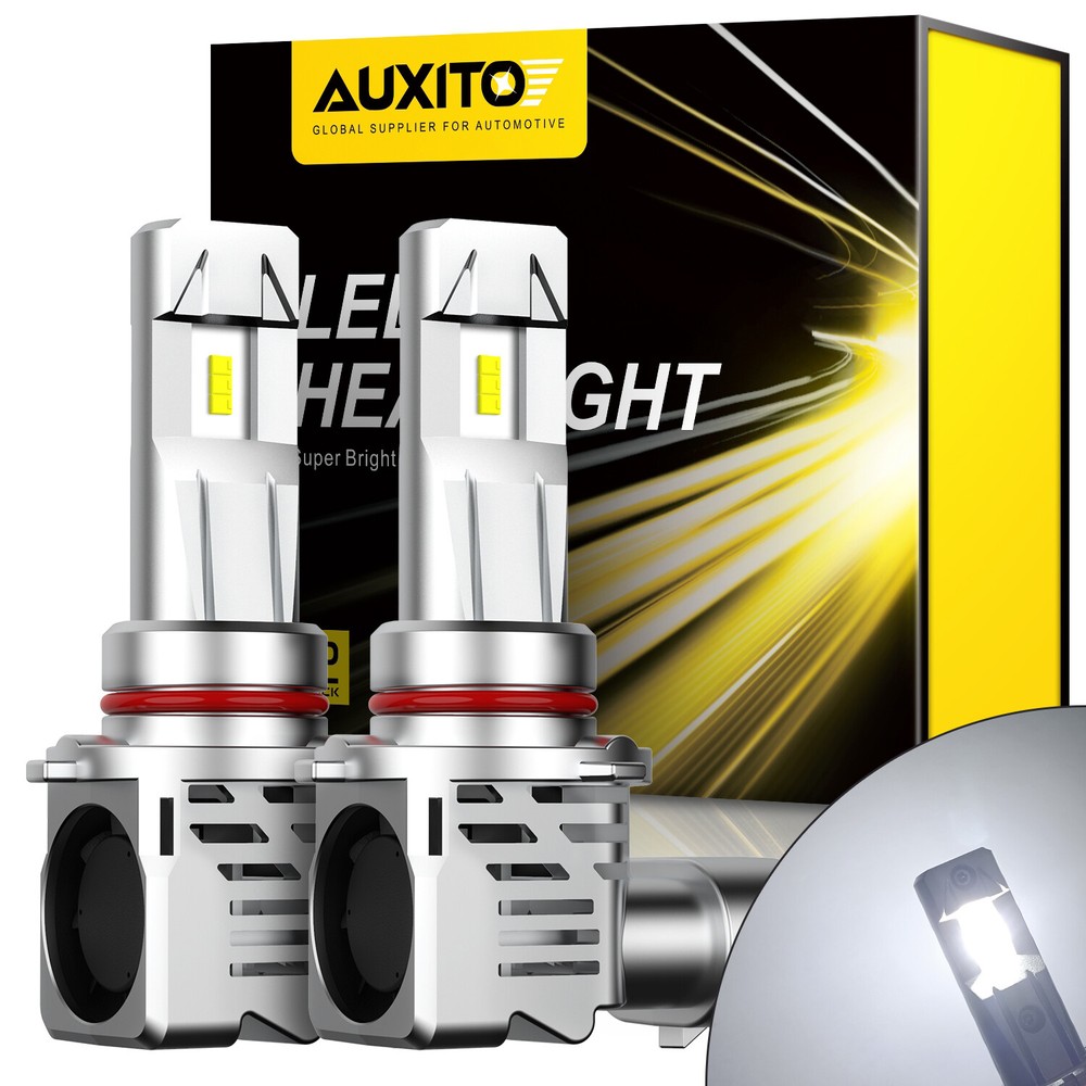 AUXITO M3 24000LM Beam High LED Headlight 9005 HB3 6500K Kit Bulb 1:1 AS HALOGEN