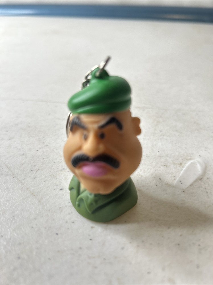 Saddam Hussein Keychain Political Gulf War Desert Storm