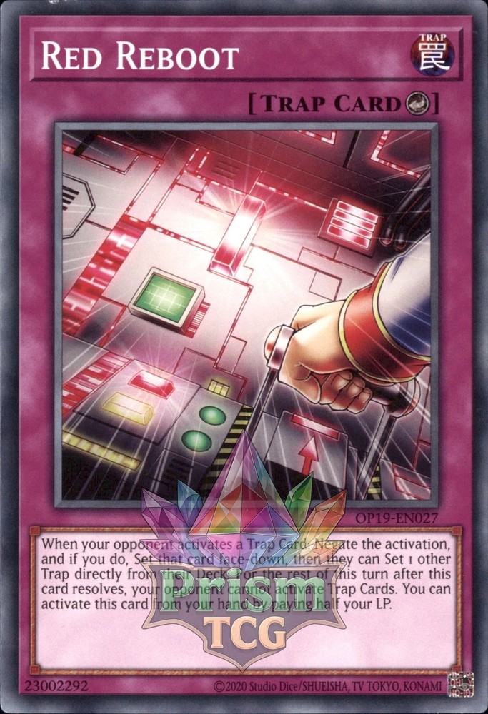 Red Reboot OP19-EN027 Yugioh