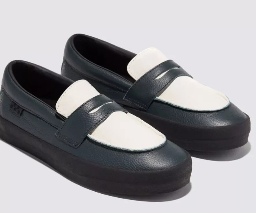 Vans Skate Loafer Shoes in Dark Forest Green - Fast Shipping & Secure Checkout  