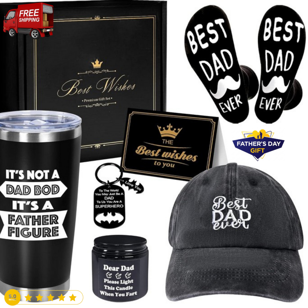 Fathers Day Gift Basket, Gift Box For Dad, Christmas Package, Fathers Day Gift-image