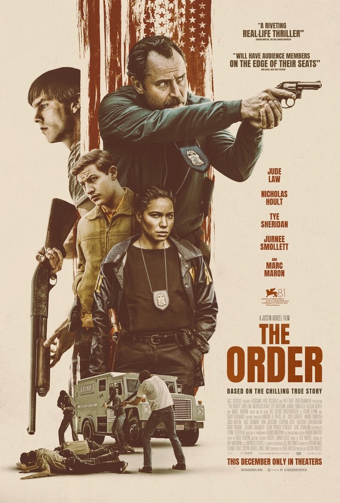 Original The Order Movie Poster - 11x17 Inches Featuring Jude Law and Tye Sheridan
