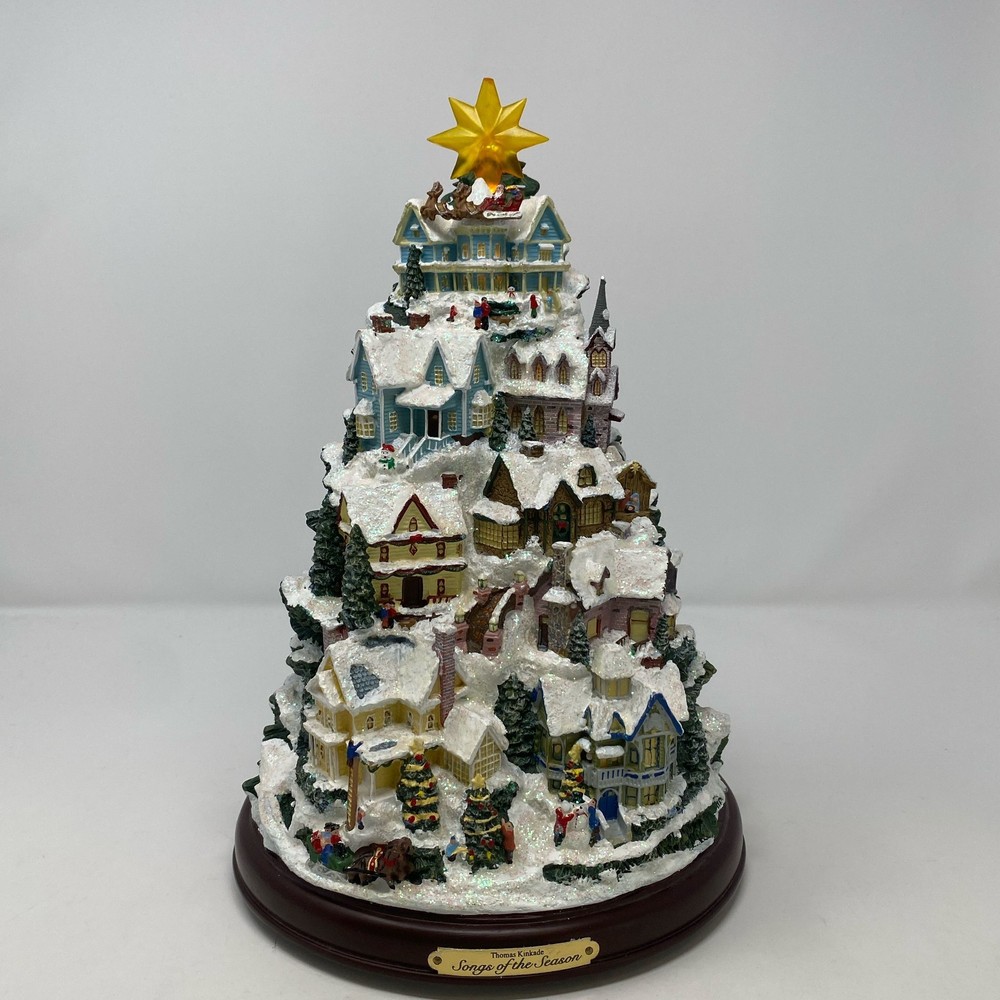 Thomas Kinkade Bradford Exchange Songs of the Season 12