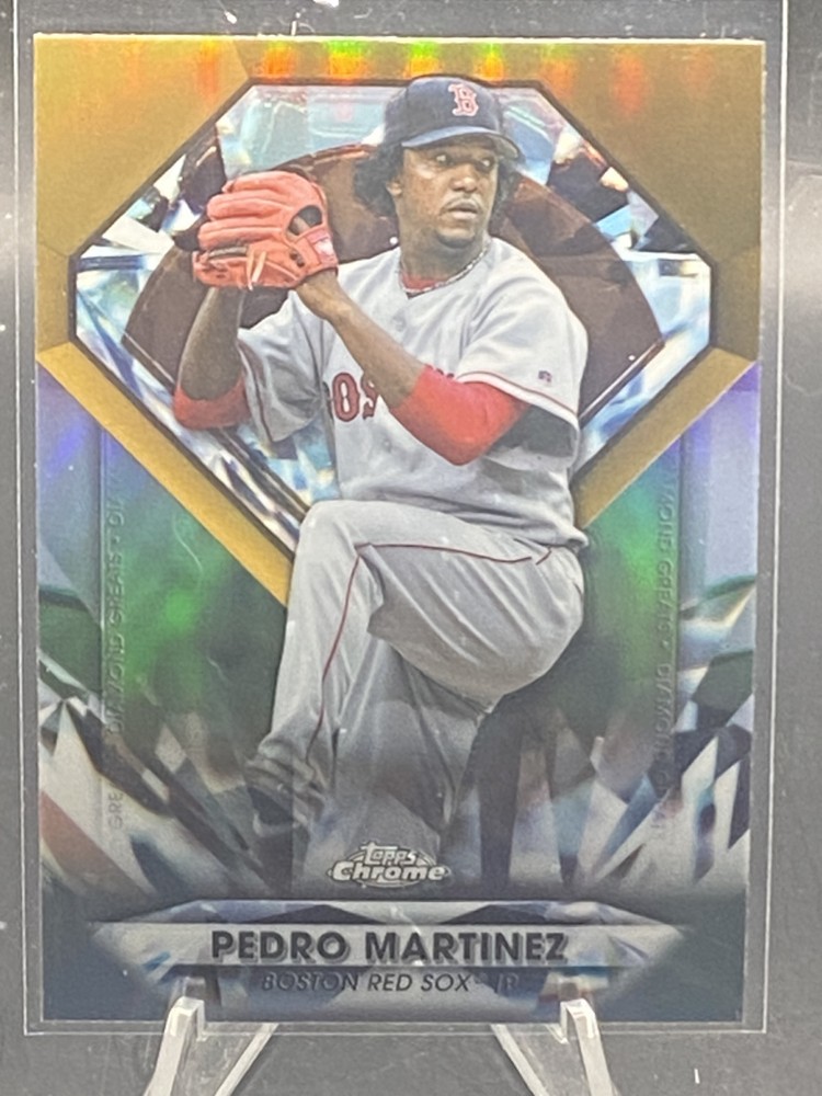 2022 Topps Chrome Update Pedro Martinez Diamond Greats Die Cut DGC-5