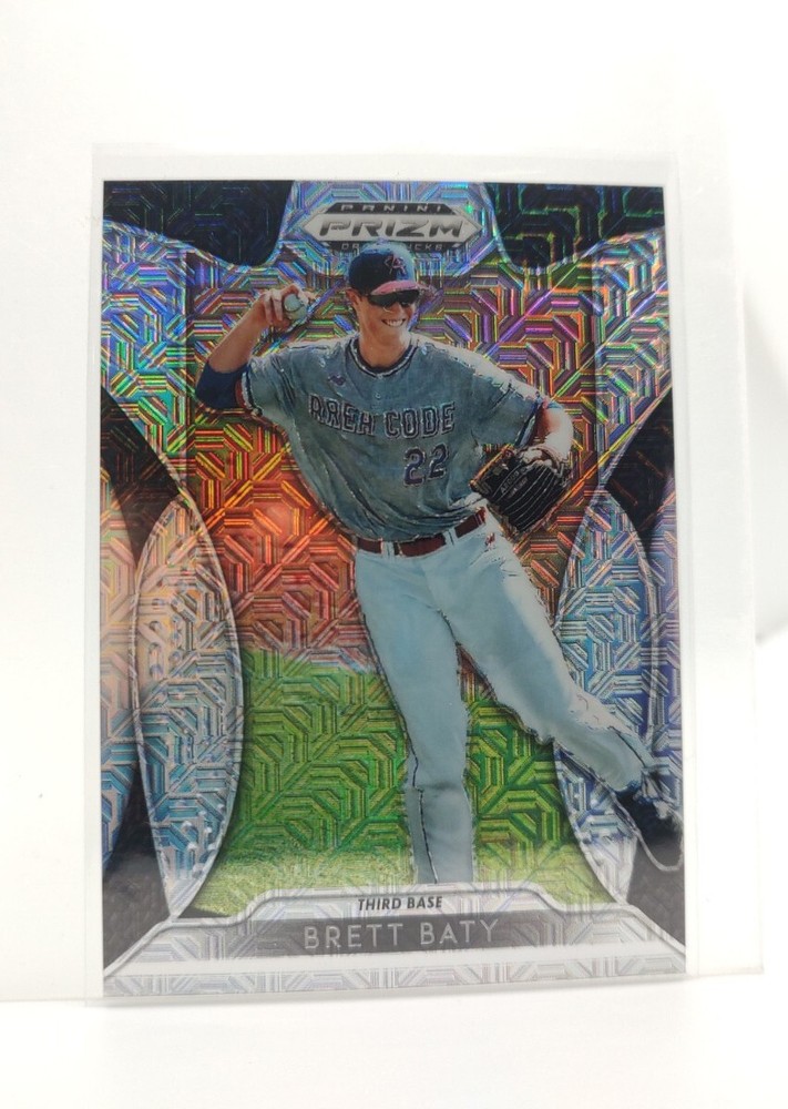 2019 Panini Prizm Draft Picks #16 Brett Baty Mojo Przim /49