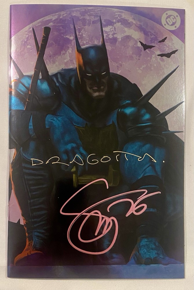 Absolute Batman #1 7th Print Foil Virgin NEW 2X SIGNED BY SNYDER & DRAGOTTA NM/M