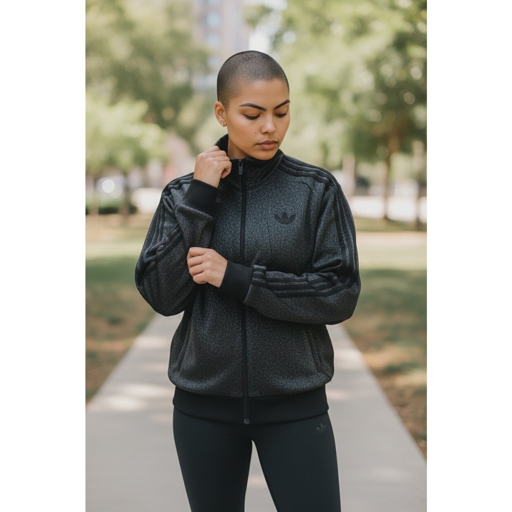 NEW ADIDAS ORIGINALS Firebird Glitter Women's XL Track Jacket