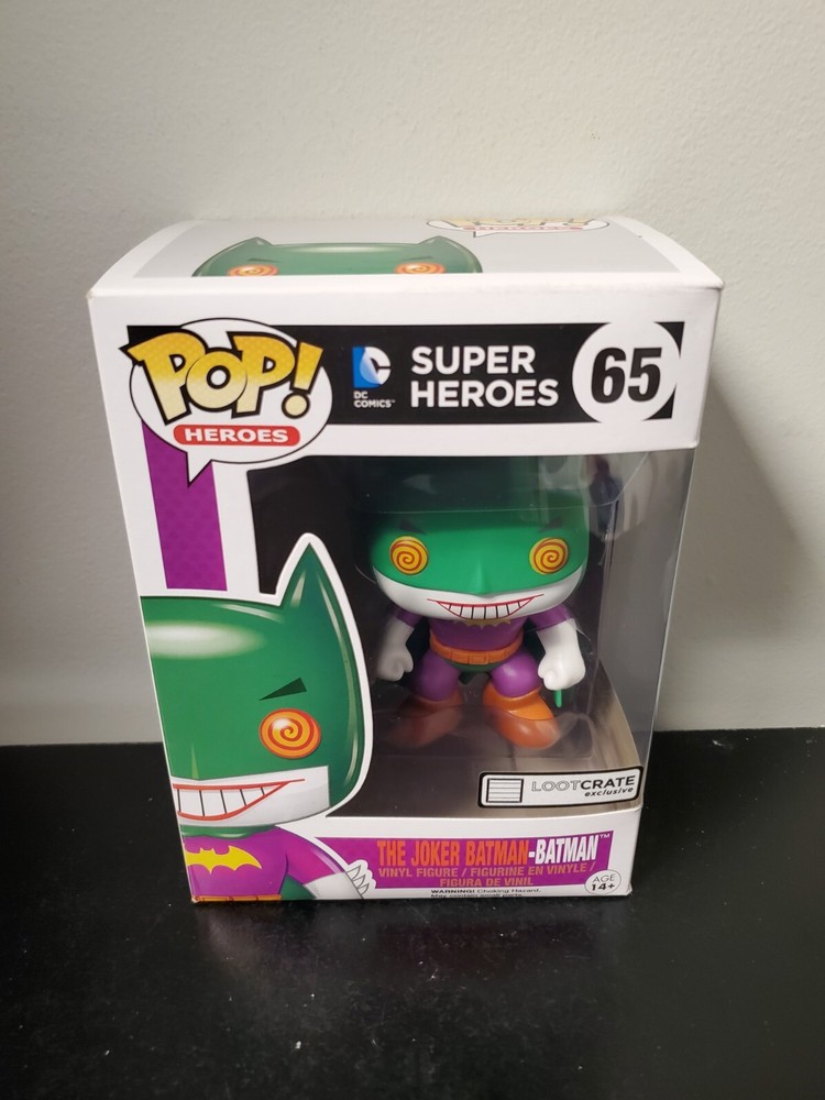 Funko Pop!: The Joker Batman-Batman #65 (Lootcrate Exclusive)