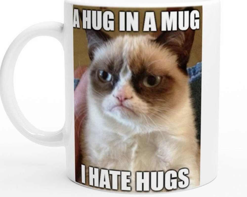 Cozy White 11oz Ceramic Mug – Your Perfect Hug In A Mug