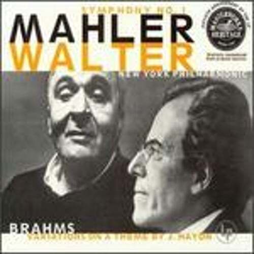Mahler: Symphony No. 1 / Brahms: Haydn Variations by New York Philharmonic: Used