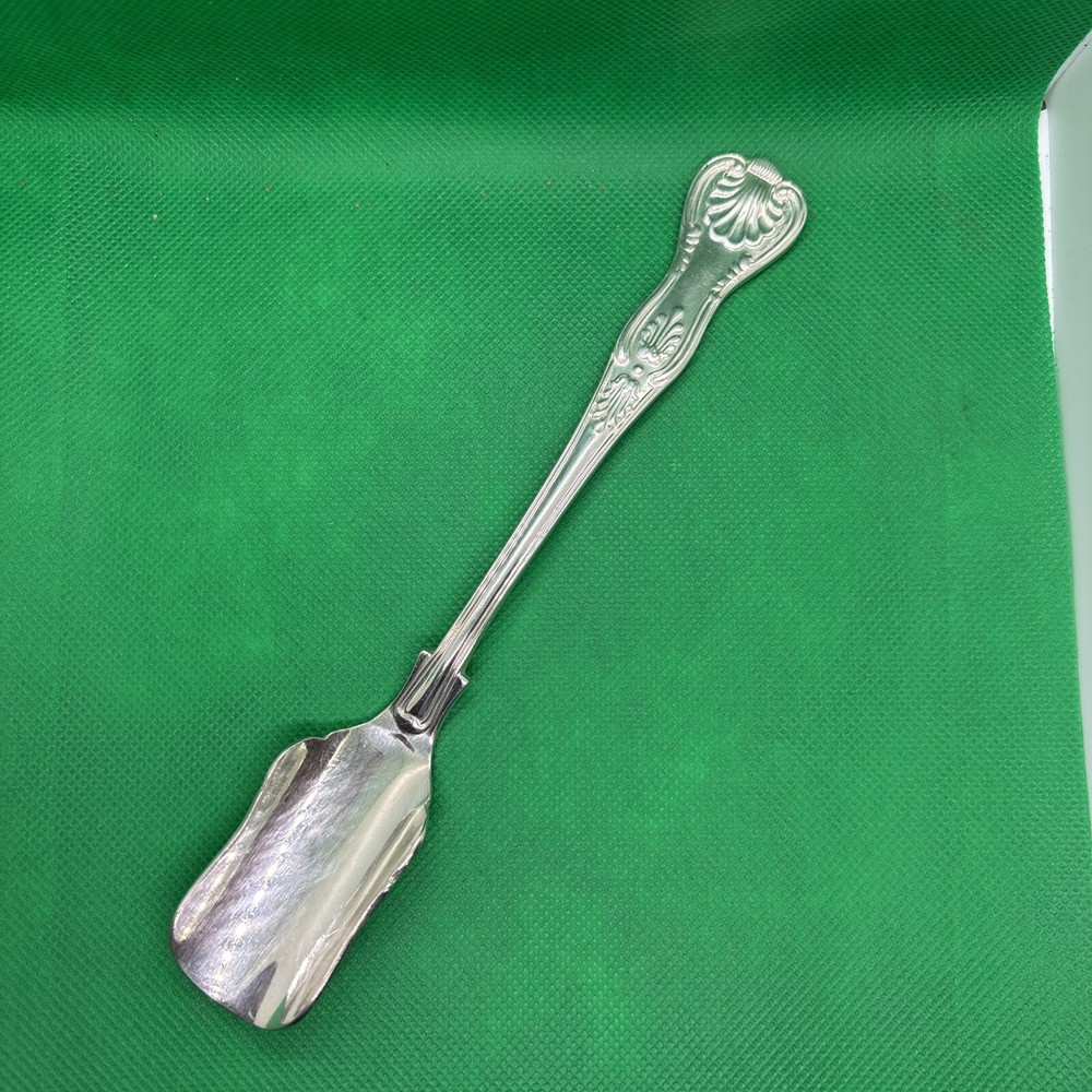 Sheffield Silver Plate Shovel Shaped Spoon Cheese, Nut, Fruit Server