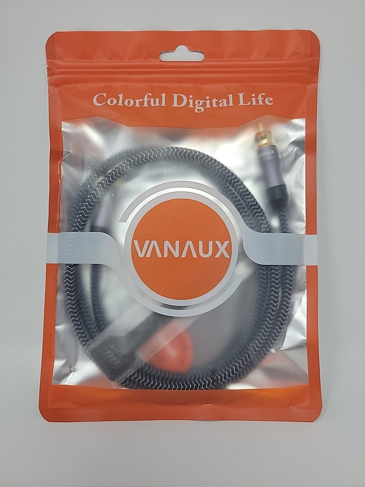 Vanaux 6.6FT Digital Coaxial Audio Cable for Subwoofer & Soundbar