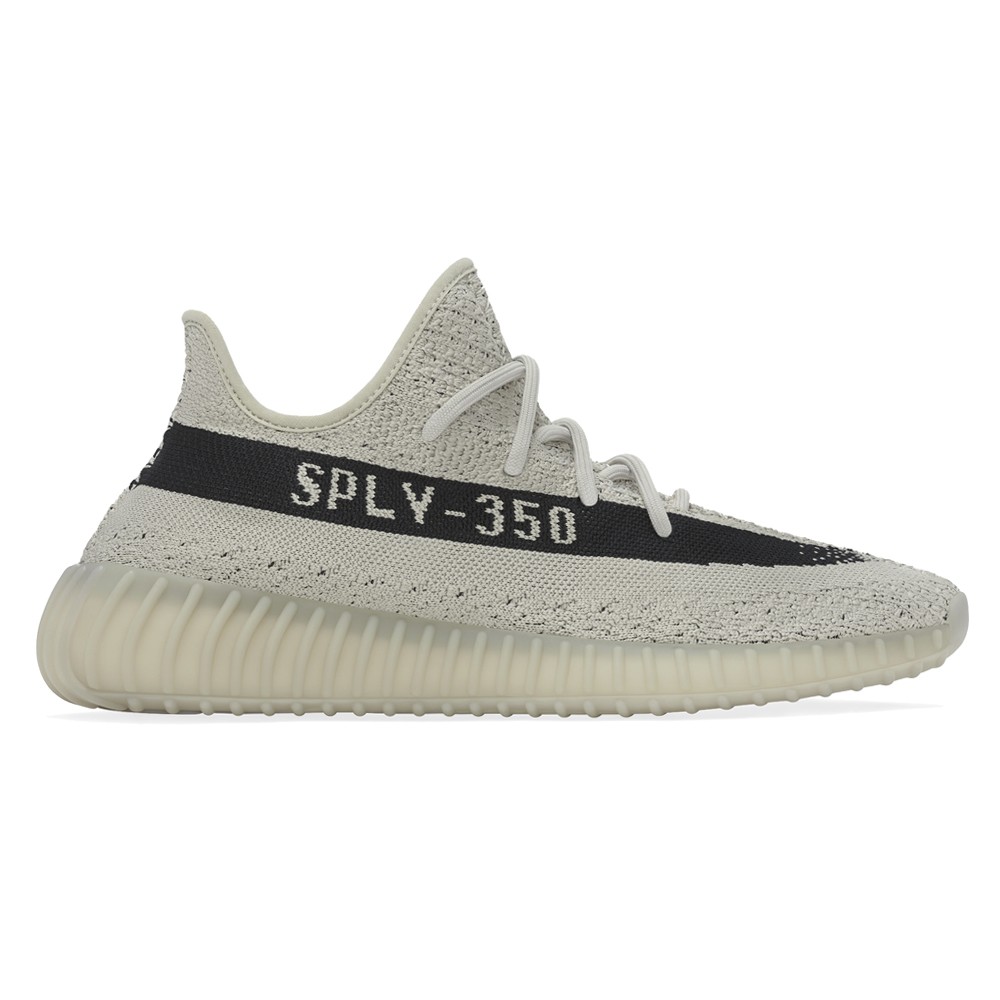 adidas  Yeezy Boost 350 V2 Lace Up  Mens Grey Sneakers Casual Shoes HP7870