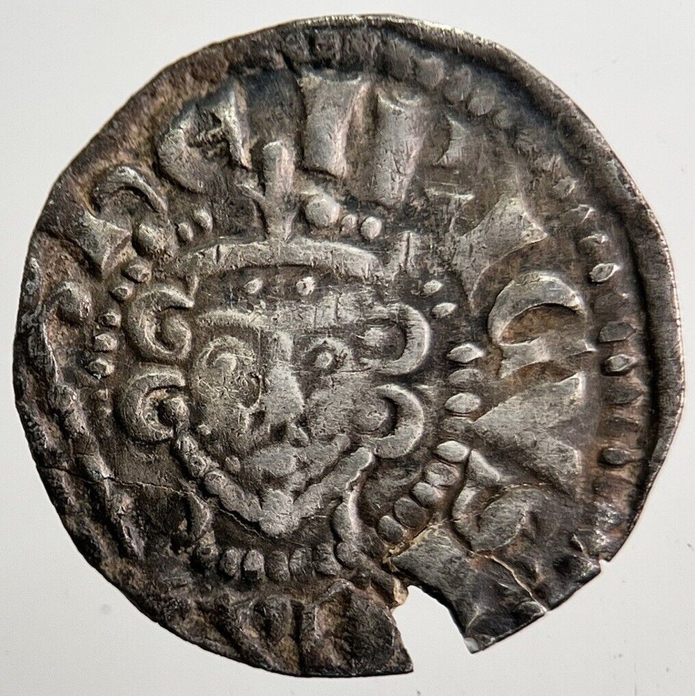 1216-1272 Henry III Penny Long Cross Silver Hammered Coin | a5365