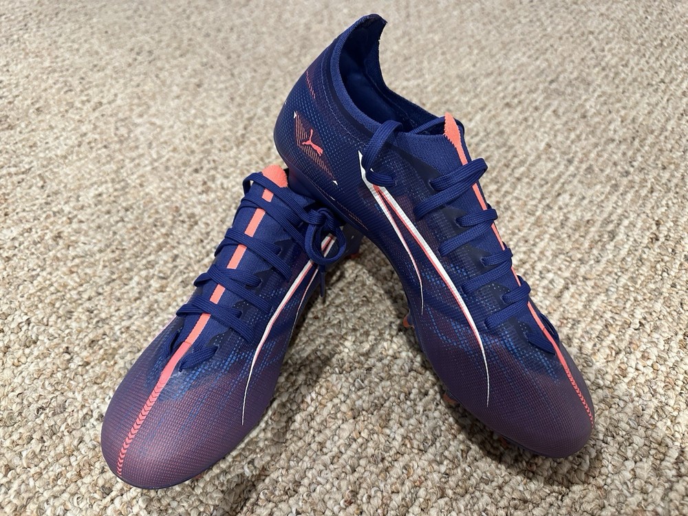 Puma Ultra 5 Match FG AG Soccer Cleats Purple Lapis Mens Size 9