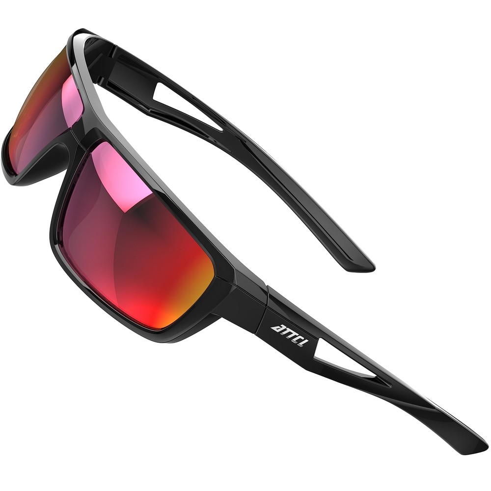 Sports Polarized Sunglasses For Men Cycling Driving Fishing 100% UV Protectio...