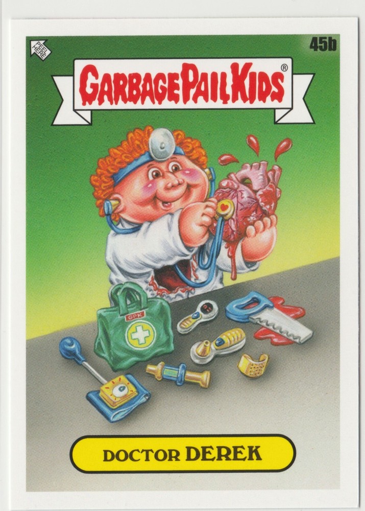 Doctor Derek #45b Garbage Pail Kids GPK 2024 Kids At Play KAP Trading Card