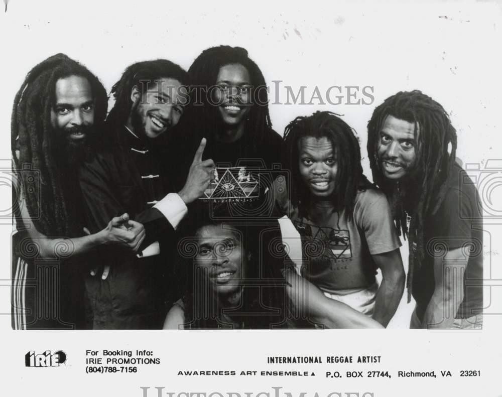 1988 Press Photo Awareness Art Ensemble, International Reggae Artist