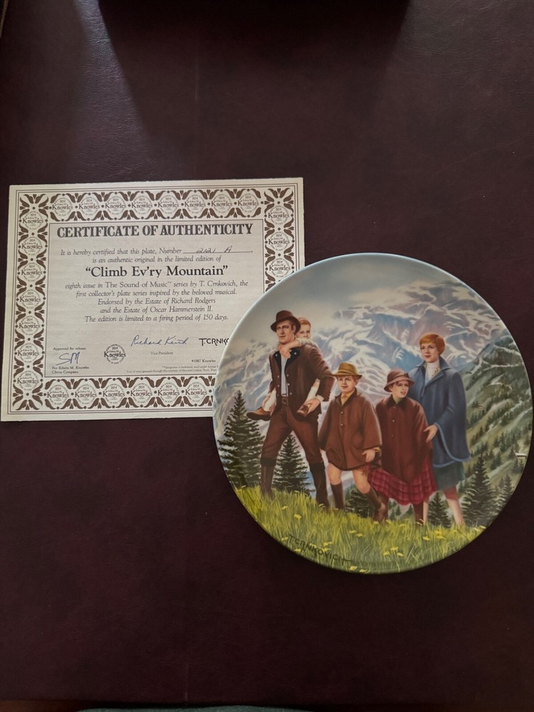Bradford Exchange Sound of Music Collector Plates Set of 7