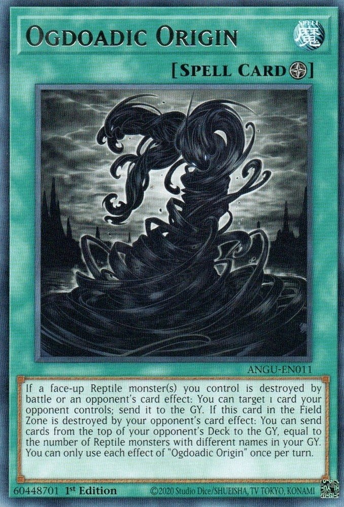 Ogdoadic Origin - ANGU-EN011 - Rare - 1st Edition - Near Mint