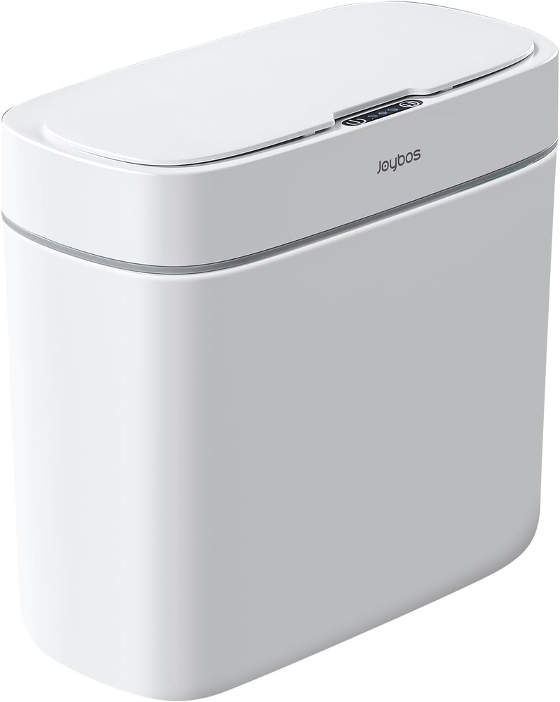 Bathroom Trash Can,3 Gallon Waterproof Automatic Small Bathroom Garbage Can