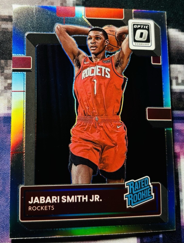 2022-23 Optic Rated Rookie Holo Jabari Smith Jr Prizm #240 Rockets