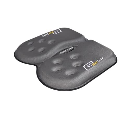 Elite Orthopedic Gel and Foam Seat Cushion for Coccyx, Back, Tailbone, Prosta...