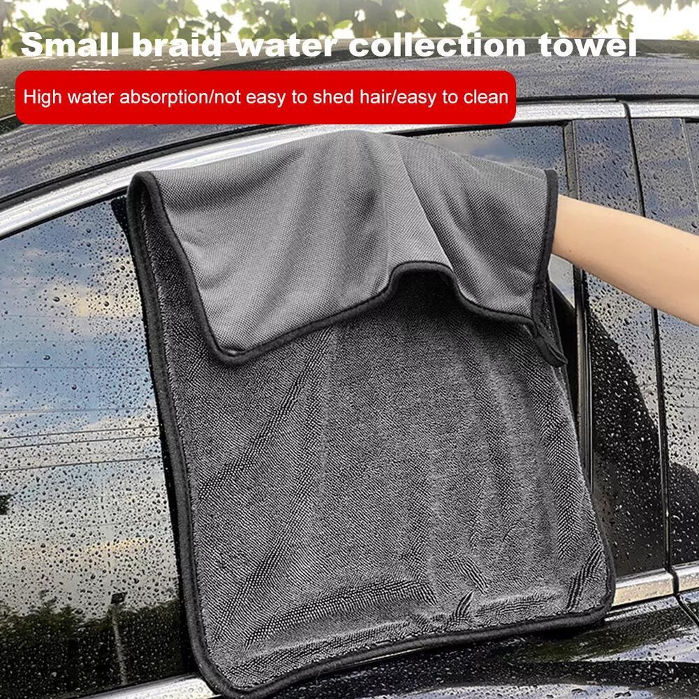 Car Wash Towel Microfiber Plush Cleaning Drying Cloth Car Care Cloth