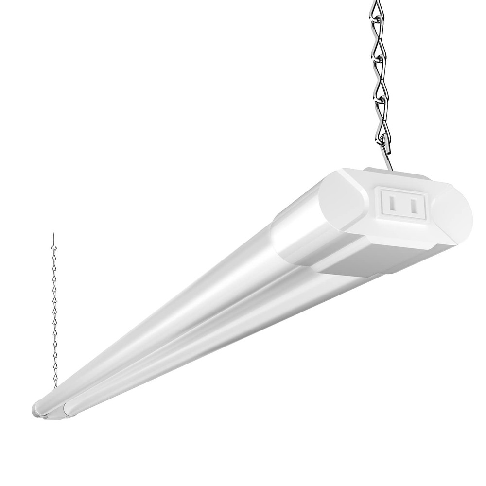 1 Pack Linkable LED Utility Shop Light, 4400 LM, 6500K Cool Daylight, 4 FT, 4...