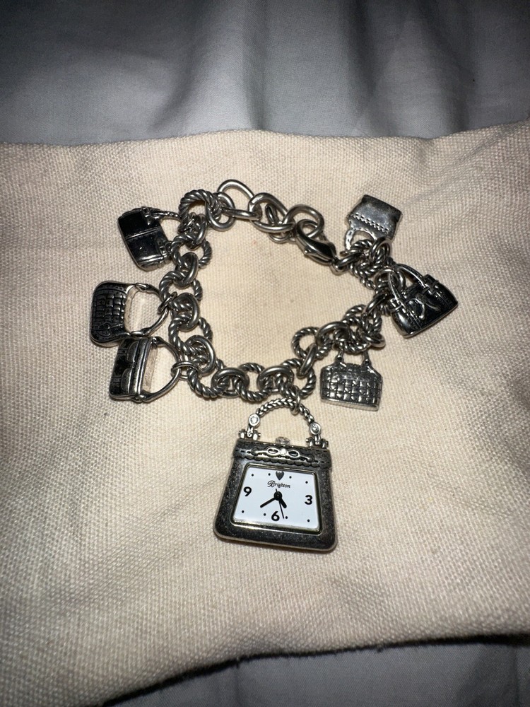 Brighton Samoma charm bracelet with Japan movement