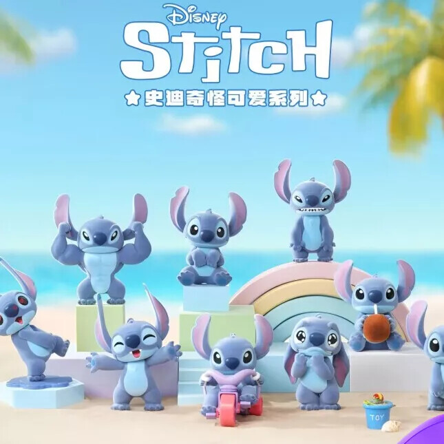 52TOYS Disney Stitch Cute Series Blind Box Confirmed Blind Box Figure Toys Gift