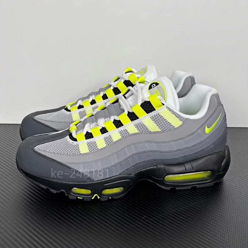 Nike Air Max 95 OG Neon Retro Mens Comfortable Sneakers with Free Shipping