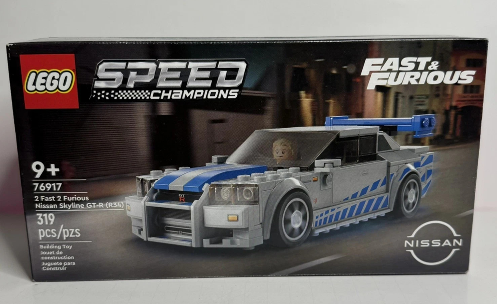LEGO SPEED CHAMPIONS Fast and Furious NISSAN SKYLINE GT-R 76  76917 BNIB