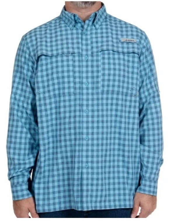 HABIT river shirt 2XL nwt mens Long Sleeve Fishing sport SPF Outdoors